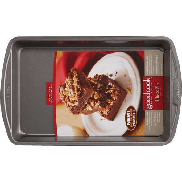 Goodcook 11 In. x 7 In. Non-Stick Biscuit & Brownie Baking Pan Goodcook 11 In. x 7 In. Non-Stick Biscuit & Brownie Baking Pan