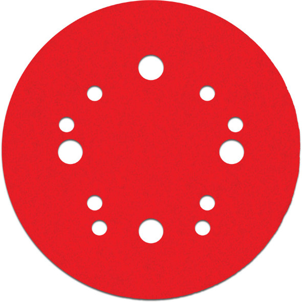 Diablo 5 In. 40-Grit Universal 12-Hole Vented Sanding Disc with Hook and Lock Backing (15-Pack)