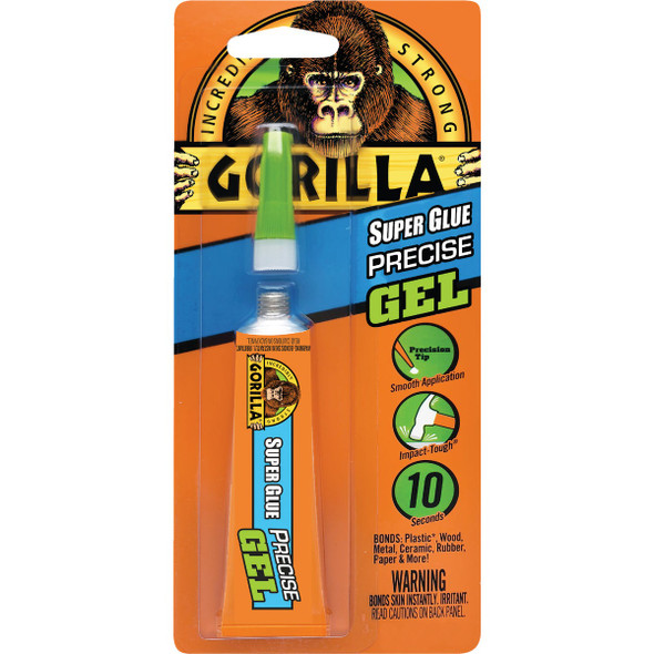 Gorilla 0.53 Oz. Super Glue No Drip Gel 109804