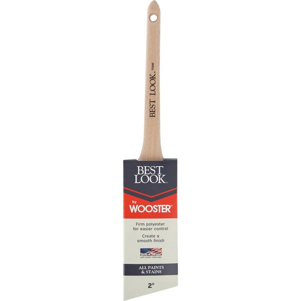Best Look By Wooster 2 In. Thin Angle Sash Paint Brush D4021-2 772245