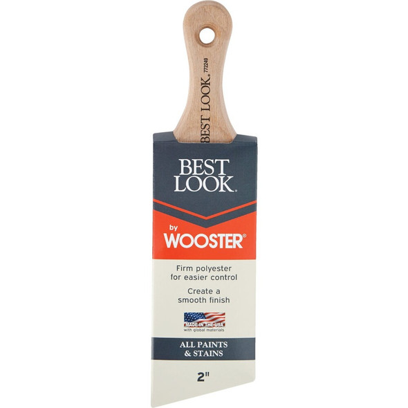 Best Look By Wooster 2 In. Angle Sash Short Handle Paint Brush D4023-2 772249