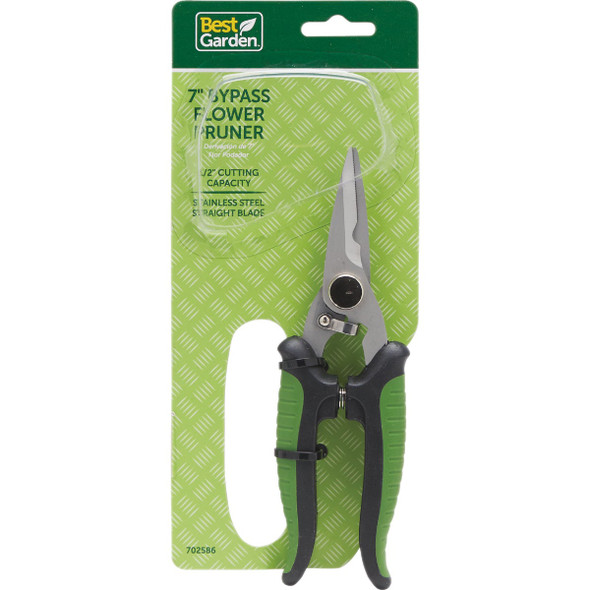 Best Garden 7 In. Bypass Flower Pruner