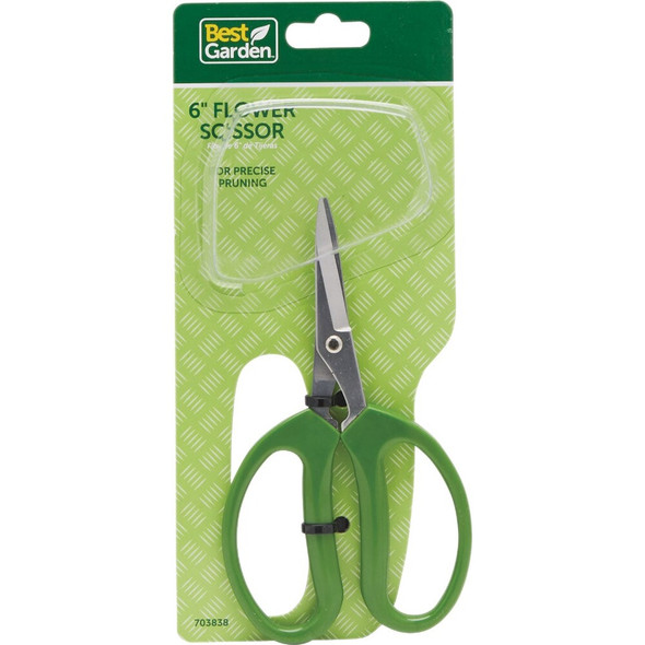 Best Garden 6 in. Flower Garden Scissor GP-1083S 703838