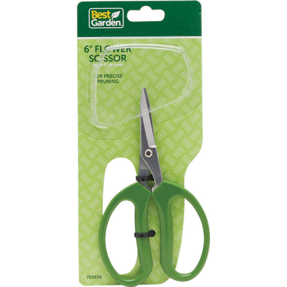 Best Garden 6 in. Flower Garden Scissor