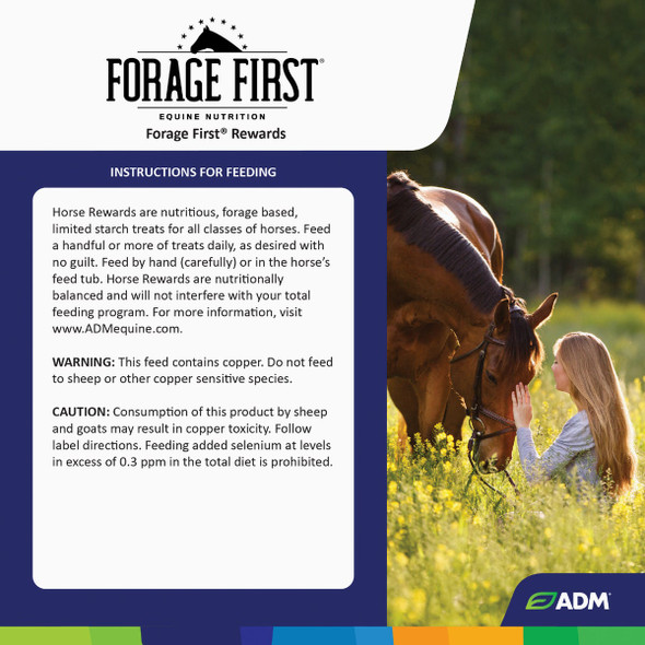 ADM Forage First Horse Rewards 3 Lb. Apple Horse Treat 80876AAAB2 705555