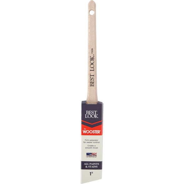 Best Look By Wooster 1 In. Thin Angle Sash Paint Brush D4021-1 772234