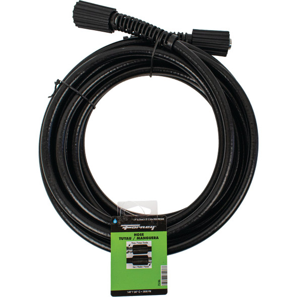 Forney 1/4 In. x 25 Ft. 3000 psi Female Pressure Washer Hose Forney 1/4 In. x 25 Ft. 3000 psi Female Pressure Washer Hose