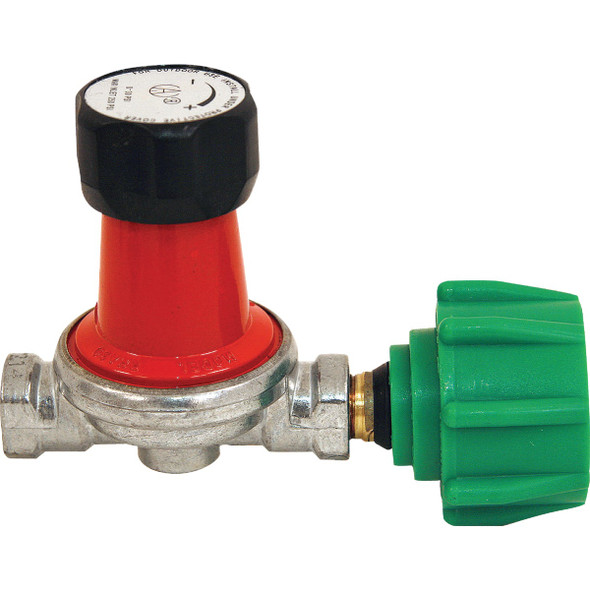 Bayou Classic 1/4 In. x 1/4 In. Steel Adjustable Gas Regulator 7850
