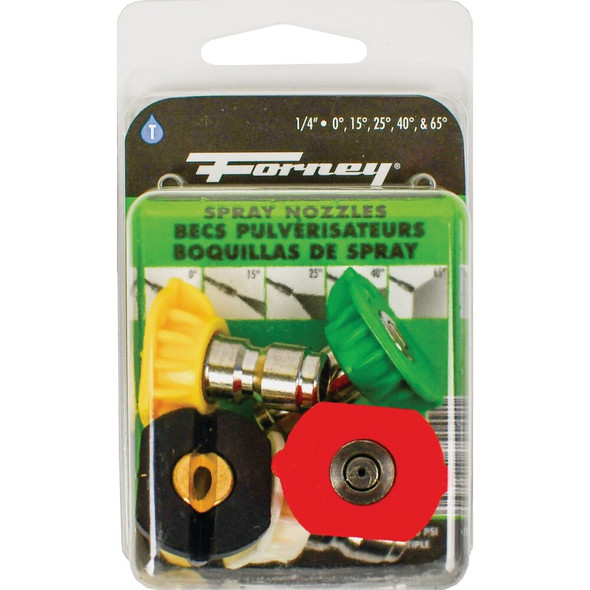 Forney Quick Connect 4.5mm Pressure Washer Spray Tip (5-Pack) 75149 705652