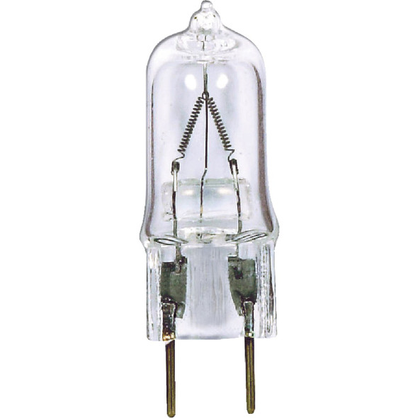 Satco 35W 120V Clear Bi-Pin G8 Base T4 Halogen Special Purpose Light Bulb S3540