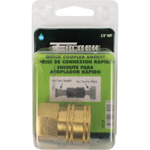 Forney 3/8 Female Quick Coupler Pressure Washer Socket Forney 3/8 Female Quick Coupler Pressure Washer Socket