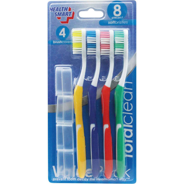 Health Smart Value Pack Soft Toothbrush Kit HS-01123 Pack of 36
