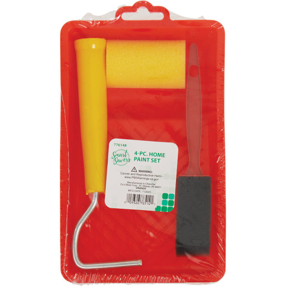 Smart Savers 3 In. Trim Roller Kit (4-Piece)  CC101063 Pack of 12