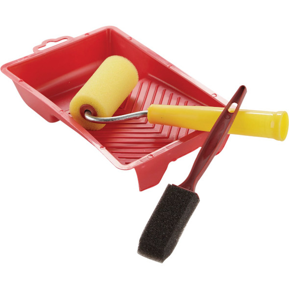 Smart Savers 3 In. Trim Roller Kit (4-Piece)  CC101063 Pack of 12 776148