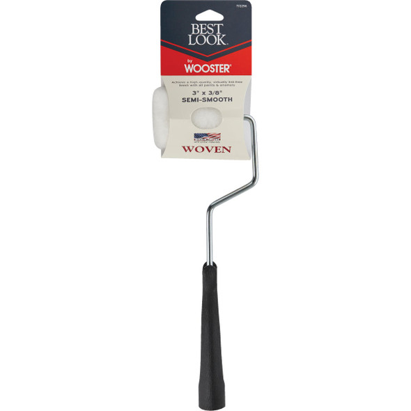 Best Look By Wooster 3 In. x 3-8 In. Woven Paint Trim Roller DR435-3 772296