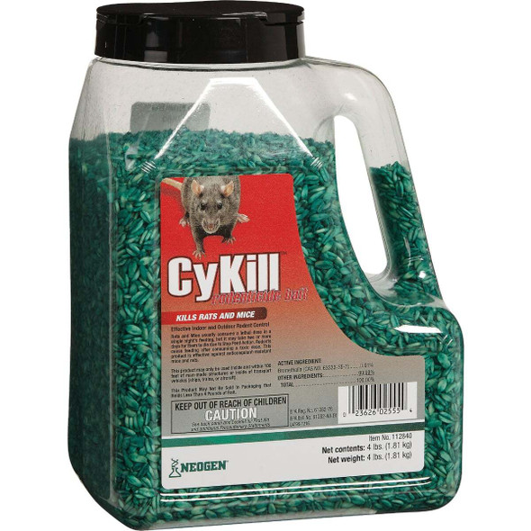 CyKill Seed Meal Bait Rat And Mouse Poison, 4 Lb. 112840