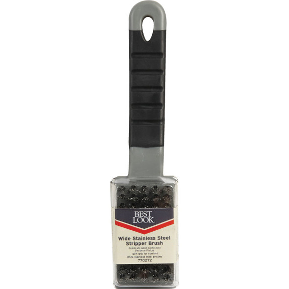 Best Look Stainless Steel Soft Grip Wire Brush