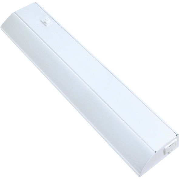 Good Earth Lighting 18 In. Direct Wire White LED Under Cabinet Light Bar
