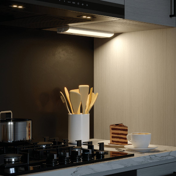 Good Earth Lighting 12 In. Direct Wire White LED Color Temperature Changing Under Cabinet Light Good Earth Lighting 12 In. Direct Wire White LED Color Temperature Changing Under Cabinet Light