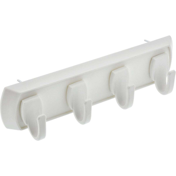 Hillman High and Mighty 5 Lb. Capacity White Key Rail 515304