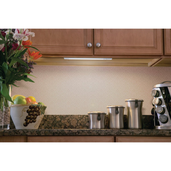 Good Earth Lighting 12 In. Plug-In White LED Under Cabinet Light Bar Good Earth Lighting 12 In. Plug-In White LED Under Cabinet Light Bar