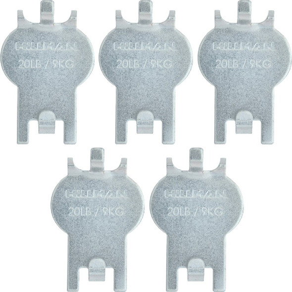 Hillman High and Mighty 20 Lb. Capacity Picture Hanger (5 Piece) 515313 200109