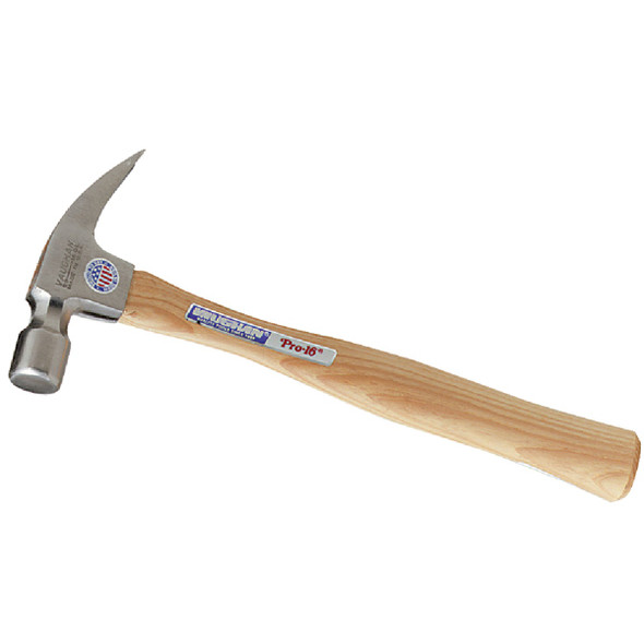 Vaughan 16 Oz. Smooth-Face Rip Claw Hammer with Hickory Handle 99