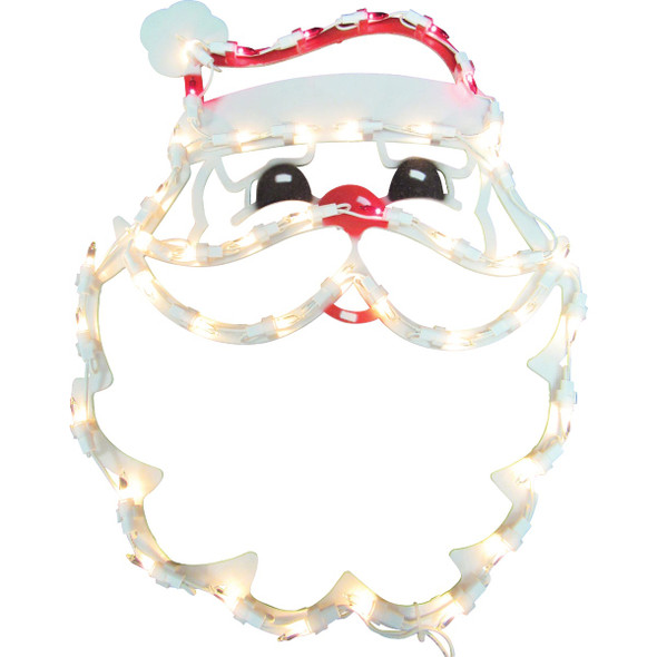 J Hofert 17 In. Incandescent Lighted Santa 1549-SF
