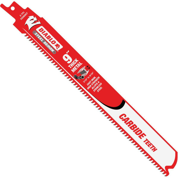 Diablo 3pk 9"8t Dbl Recip Blade DS0908CF3