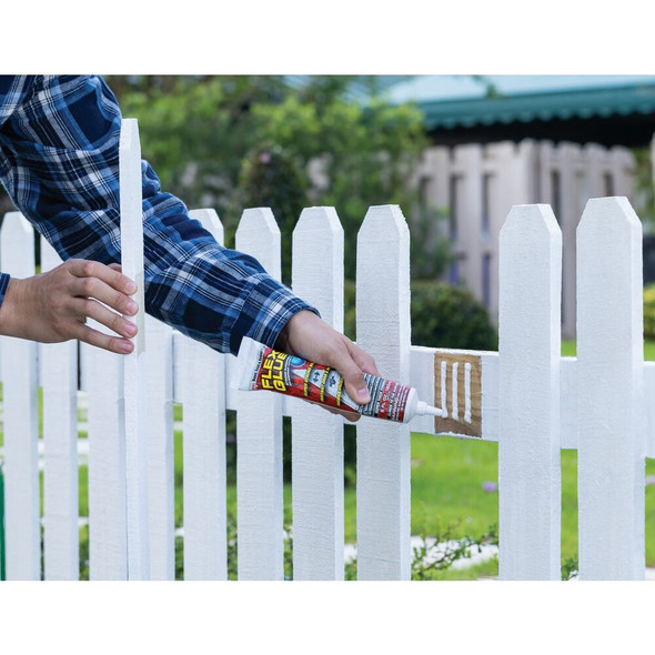 Flex Glue 6 Oz. White Multi-Purpose Adhesive GFSTANR06 772413