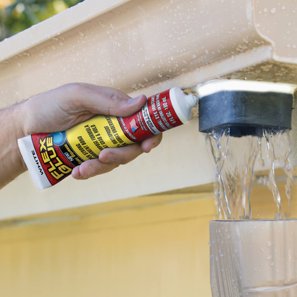 Flex Glue 6 Oz. White Multi-Purpose Adhesive GFSTANR06 772413