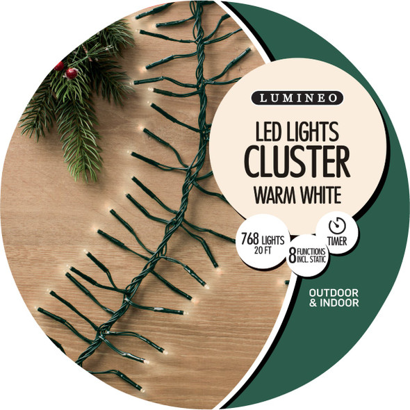 Holiday Wonderland 20' Led Gr-Ww Light Set 9976518 900286