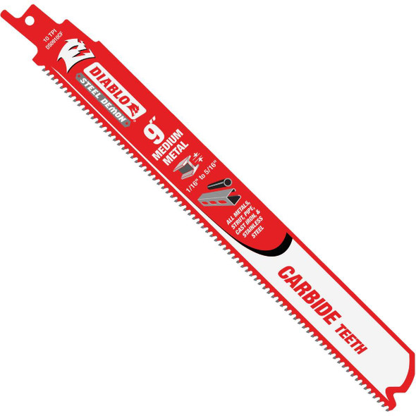 Diablo 3pk 9'' 10t Recip Blade DS0910CF3