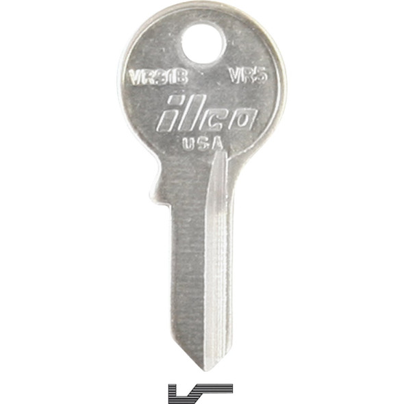 ILCO Viro Nickel Plated Padlock Key VR5 / VR91B (10-Pack) IAL2755200B