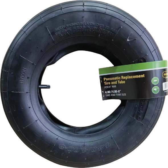 Marathon 4.80/4.00 - 8 In. Replacement Tire & Tube 20801