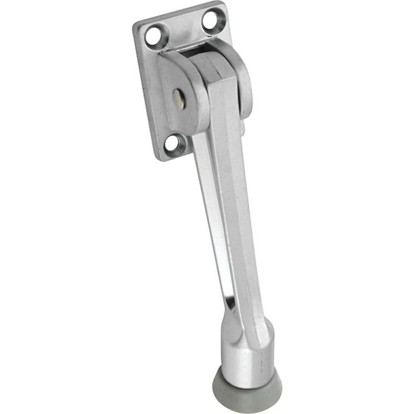 National Hardware 5 In. Satin Chrome Kickdown Door Holder N273-557