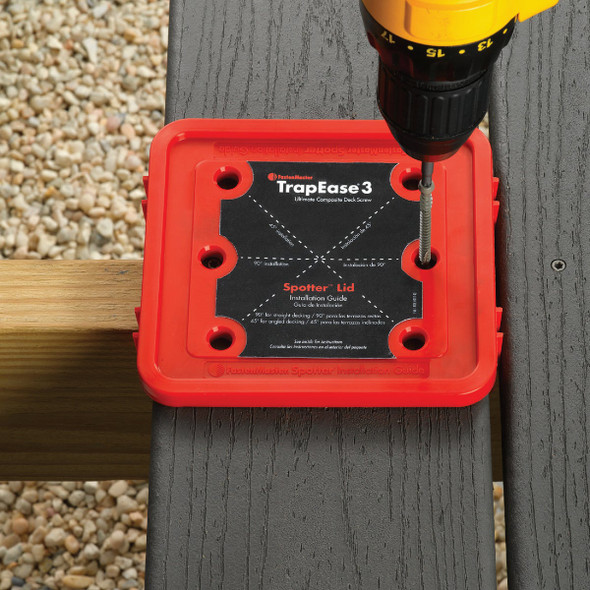 Fastenmaster TrapEase #10 x 2-1/2 In. Brown Ultimate Composite Deck Screw (350 Ct. Pail)