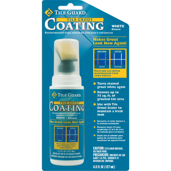 Tile Guard 4.3 Oz. Bottle Applicator Grout Sealer Coating 9310-6