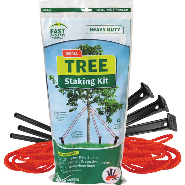 Master Mark Heavy-Duty Plastic Tree Stake Kit 80333
