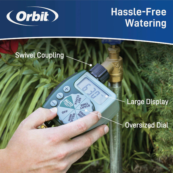 Orbit Electronic 1-Zone Water Timer 62061N 703641