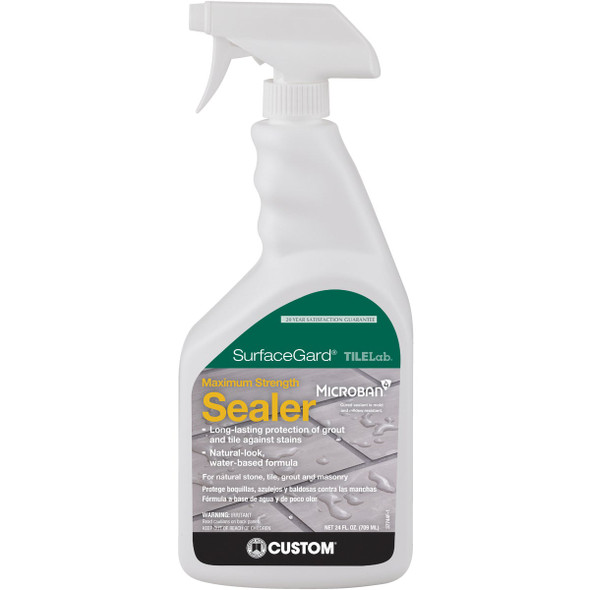 Custom Building Products TILELab Surfacegard 24 Oz. Grout & Tile Sealer TLSGS24Z