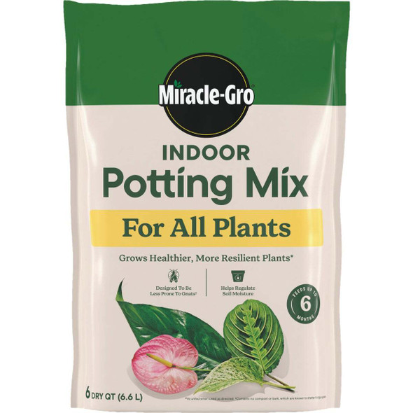 Miracle-Gro 6 Qt. Indoor Potting Mix 72776891