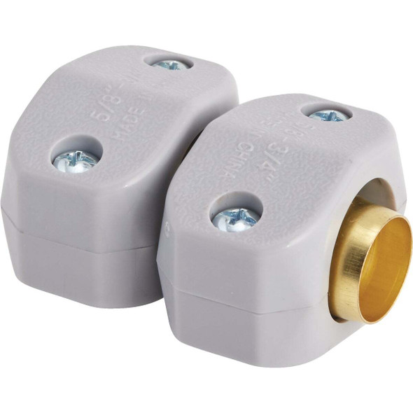 Best Garden 5/8 In. or 3/4 In. Brass Hose Mender 39020