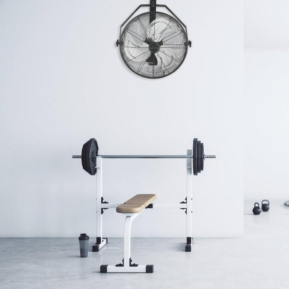 Denali Aire 20 In. Black 2-Speed High Velocity Wall Mount Fan