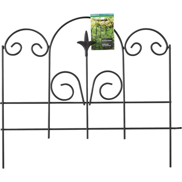 Panacea 16 In. H x 18 In. L Metal Decorative Border Fence Panacea 16 In. H x 18 In. L Metal Decorative Border Fence