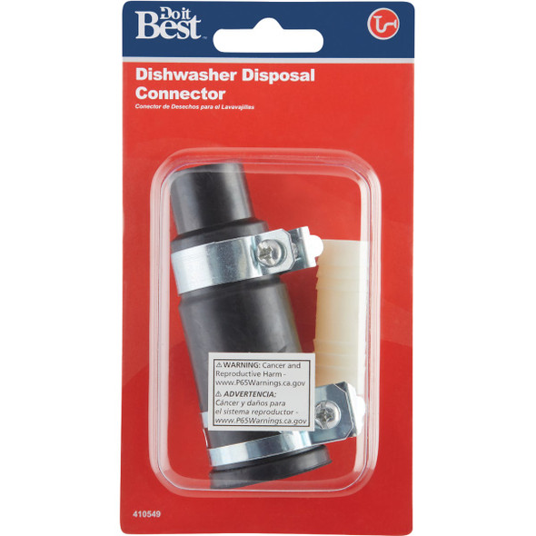 Do it Best Dishwasher Disposal Connector Do it Best Dishwasher Disposal Connector