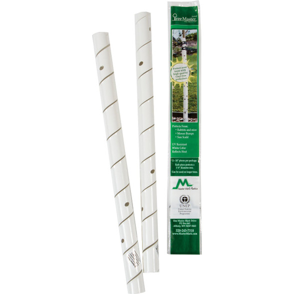 Master Mark 4 In. W. x 24 In. L. Spiral Tree Protector (2-Pack) 62524-2
