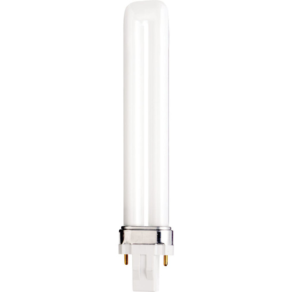 Satco 60W Equivalent Cool White GX23 Base T4 CFL Light Bulb S8312