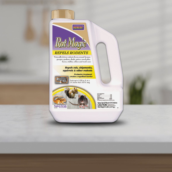 Bonide Rat Magic 5 Lb. Granular Rodent Repellent 8634 704837
