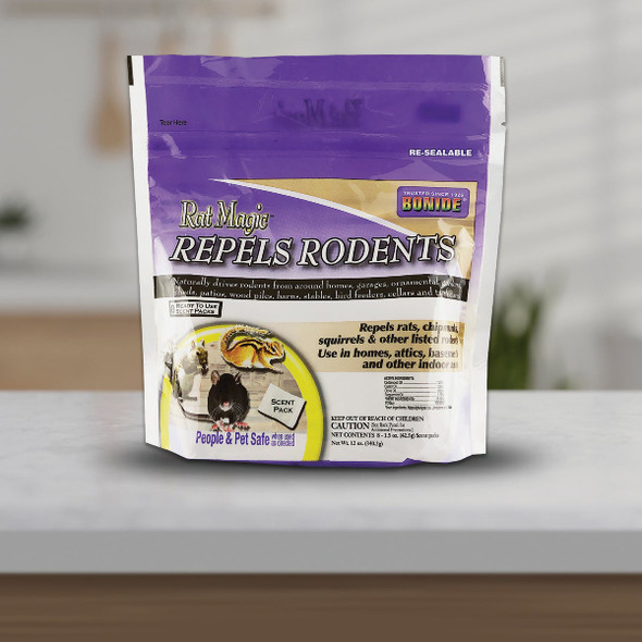Bonide Rat Magic Granular Rodent Repellent Scent Packs (8-Pack) 8636 705282